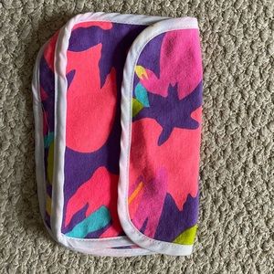 90s neon bag/pouch